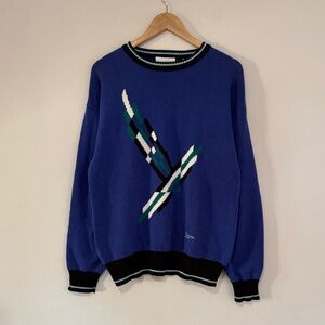 Vintage Mark Scot Golf Knit Sweater / Medium / 1990s / Ponte West Golf Club